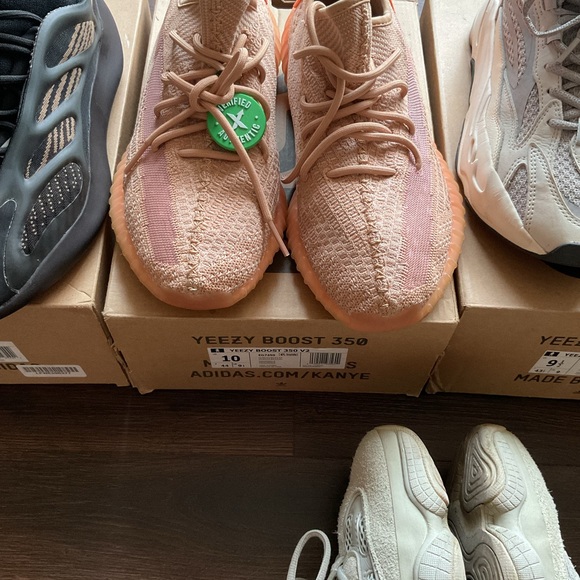 Yeezy lot 5 pairs 4 pairs og all sizes 9-10.5 - Picture 5 of 5